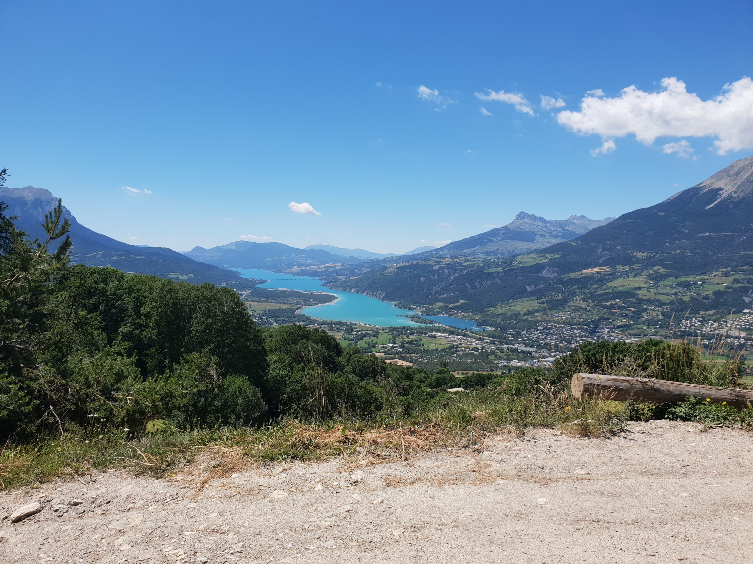 Vue du lac à St Sauveur n°4